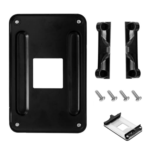 Ryaupy AM4 Backplate CPU Kühler - Kühlkörper Halter mit Schrauben - Computer Kühlkörper Rückplatte Kompatibel mit AMD B350 X370 A320 X470 von Ryaupy