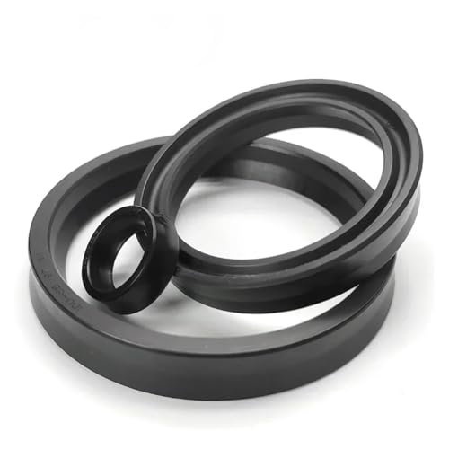 10 Stück IDU-10 IDU-12 IDU-14 IDU-16 IDU-18 IDU-20 IDU-22 schwarze NBR-Kolbenstangendichtung Zylinder (IDU-10 (10 x 16 x 8)) von RybdaFDc