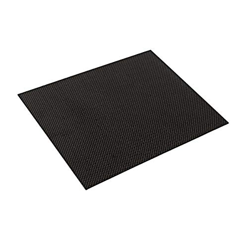 Karbon, Kohlefaserplatten, 3K-Platte, starr, for Multicopter, schneidbar, Leinwandbindung, matt, 350 mm x 350 mm(Thickness10mm) von RybdaFDc