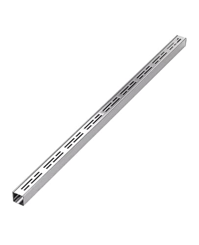 RybdaFDc Kanalentwässerungssystem, Garagen-Grabenentwässerungsgitter, Schnellentwässerungssystem for Gärten, Auslaufsicherer Grabenentwässerung(W5cmxH5cm(2"x2")) von RybdaFDc