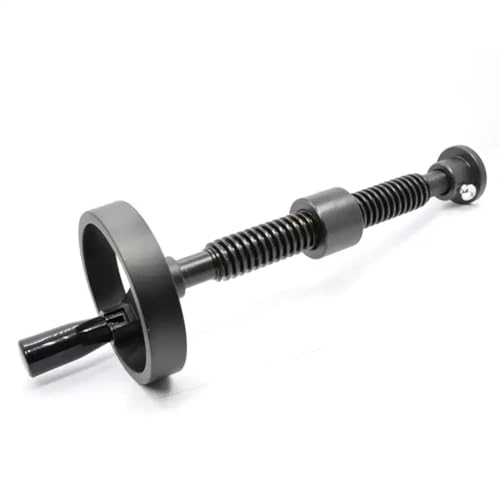 T28 Trapezgewindespindel-Satz mit Handrad, 250 mm 280 300 350 400 450 500 mm lange T-Schraube mit Handantrieb, 1 Satz(T28x250 (125mm Handwheel)) von RybdaFDc