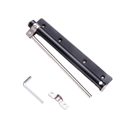 Türschließer, Automatische Türschließer, Aluminiumlegierung Automatischer Türfederschließer Sanfter Schließer Feuerfeste Tür Robuste Türbeschläge Verstellbarer Türschließer Türöffner(Black) von RybdaFDc
