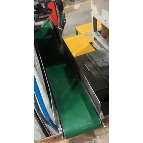 Antriebsförderband Industrie – 3 Mm Dicke PVC-Rolle, Fließband Antriebsriemen – Umfang: 200 Cm–1000 Cm – Flughäfen, Verpackungsfabriken(60x1000cm) von Rygcrud