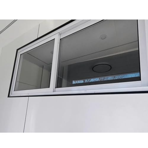 Kellerfenster, Aluminium Ersatzfenster Belüftung Mit Gehärtetem Glas Und Fliegengitter Ersatz Haushaltsfenster Für Badezimmer/Schuppen(111x71cm) von Rygcrud
