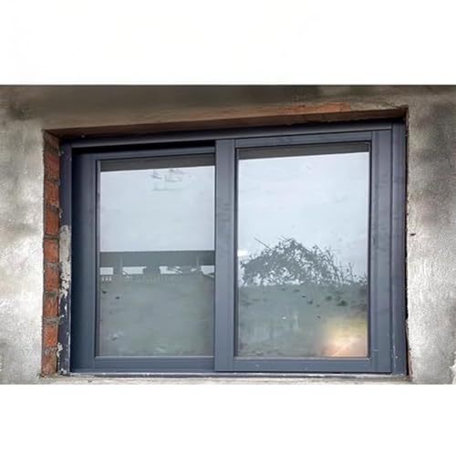 Kellerfenster, Ersatzfenster Mit Glas Und Fliegengitter, Ersatzfenster Für Haus, Kleines Horizontales Schiebefenster(71x61cm) von Rygcrud