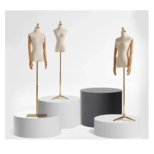 Rygcrud Runder Display-Ständer, Zylinder Sockel Podest Für Schaufensterpuppen, Bridal Risers Bühne, Produktaufnahmen, Boutique-Dekoration Veranstaltungstisch(Weiß,50x20 cm) von Rygcrud