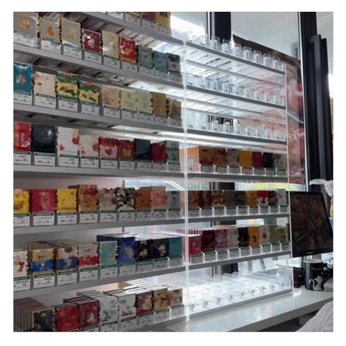 Zigarettenhalter Auslage Für Einzelhandelsgeschäfte, Auto Pusher-Regale Für Convenience-Stores, 2/3/4/5/6/7 Regale – Supermärkte(110.5x29x78.7 cm) von Rygcrud