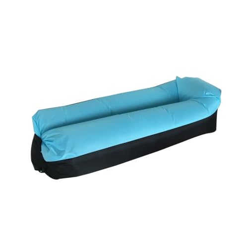 Ryhapm Trend Outdoor Products Fast Unfaltable Air Sofa Bett Schlafsack Aufblasbarer Luftsack Lazy Bag Strandsofa 230 x 70 cm (Blau) von Ryhapm