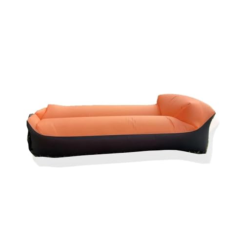 Ryhapm Trend Outdoor Products Fast Unfaltable Air Sofa Bett Schlafsack Aufblasbarer Luftsack Lazy Bag Strandsofa 230 x 70 cm (Orange) von Ryhapm