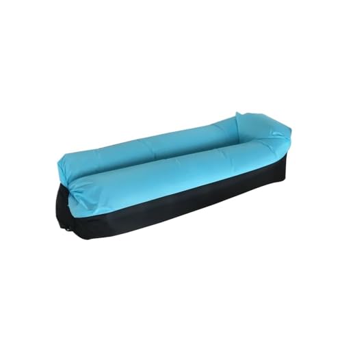 Ryhapm Trend Outdoor Products Fast Unfaltable Air Sofa Bett Schlafsack Aufblasbarer Luftsack Lazy Bag Strandsofa 240 x 70 cm (Blau) von Ryhapm