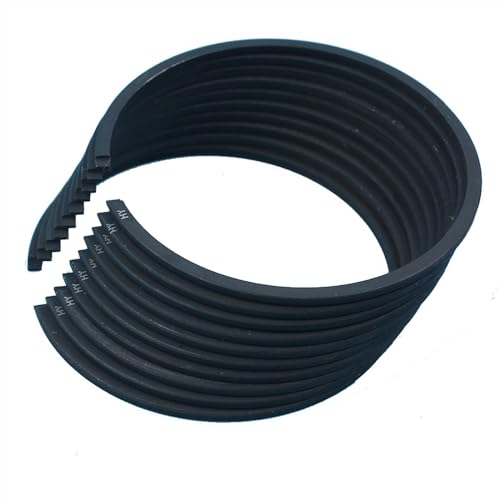 Rynplex 52-MM-KOLBENRING, for EMAK, for EFCO, for OLEO, for MAC GS820 980TTA 981 983TTA 985HD MTL85R KETTENSÄGEN-TRIMMERZYLINDER MPN 133 132 040 Kettensägen-Kolbenring(10 PCS) von Rynplex