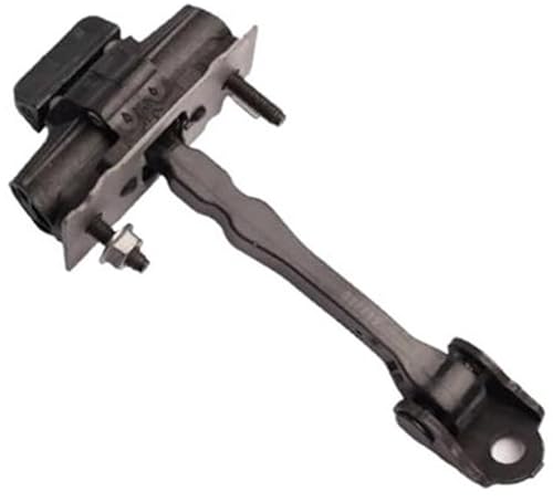 Rynplex Autotür-Kontrollscharnier, for Peugeot, for 308 408 MK2 T93 OEM: 9677466980 9677467280 Auto-Türscharnierstopper vorne und hinten, Kontrollbandbegrenzer, Türstopper Autotür-Fangband(BLACK Rear) von Rynplex