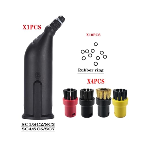 Rynplex Dampf Staubsauger SC2 SC3 SC7 CTK10 Leistungsstarke düse Reinigung Pinsel kopf Spiegel Werkzeug pinsel Ersatzteile Zubehör Dampfreiniger-Teile(Multi) von Rynplex