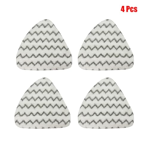 Rynplex Dampfreiniger, for Midea, Sc2 Cleaner Staubsauger 2-in-1-Ersatz-Mikrofaser-Dampfpads, Wischtücher, Wischmopp-Zubehör for die Bodenreinigung zu Hause Dampfreiniger-Teile(4 Pcs) von Rynplex