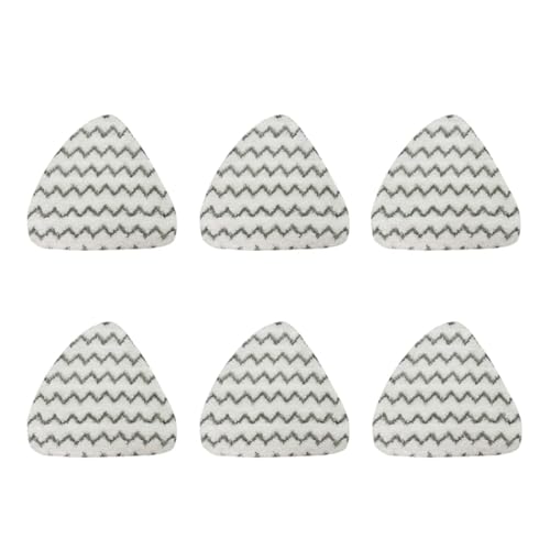 Rynplex Dampfreiniger, for Midea, Sc2 Cleaner Staubsauger 2-in-1-Ersatz-Mikrofaser-Dampfpads, Wischtücher, Wischmopp-Zubehör for die Bodenreinigung zu Hause Dampfreiniger-Teile(6 Pcs) von Rynplex