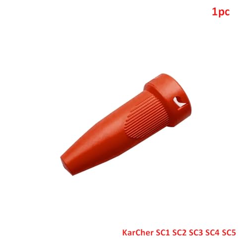 Rynplex Dampfstaubsauger SC1/SC2/SC3/SC4/SC5 Zubehör Leistungsstarke Düse Reinigungskopf Ersatzteile Dampfreiniger-Teile(Red) von Rynplex