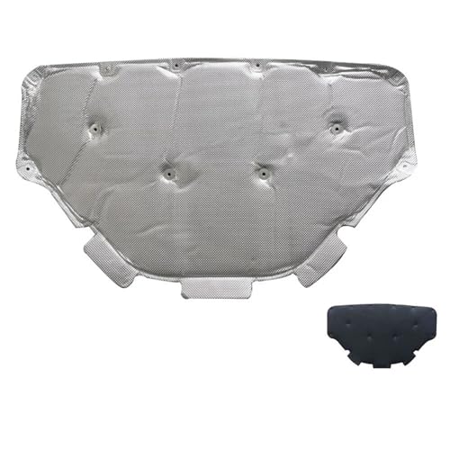 Rynplex For , 3er G20 G28 325li 2020-2021 Motorhauben-Isolierwattepad for vorne, schalldichte Wärmedämmmattenabdeckung Motorhauben-Schalldämmunterlage(Type B) von Rynplex