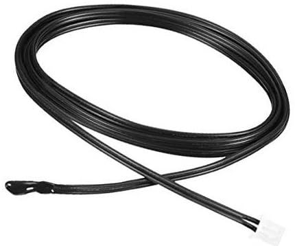 Rynplex Sourcingmap® 10K NTC Thermistorsonde 19,7 Zoll Epoxid-empfindlicher Temperatursensor for Klimaanlage 3D-Drucker-Temperatursensor(BLACK 100mm) von Rynplex