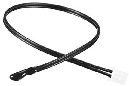 Rynplex Sourcingmap® 10K NTC Thermistorsonde 19,7 Zoll Epoxid-empfindlicher Temperatursensor for Klimaanlage 3D-Drucker-Temperatursensor(BLACK 20mm) von Rynplex