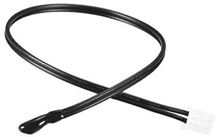 Rynplex Sourcingmap® 10K NTC Thermistorsonde 19,7 Zoll Epoxid-empfindlicher Temperatursensor for Klimaanlage 3D-Drucker-Temperatursensor(BLACK 30mm) von Rynplex