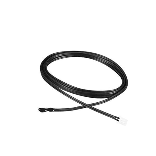 Rynplex Sourcingmap® 10K NTC Thermistorsonde 19,7 Zoll Epoxid-empfindlicher Temperatursensor for Klimaanlage 3D-Drucker-Temperatursensor(BLACK 40mm) von Rynplex