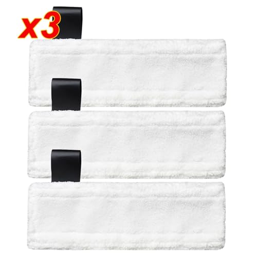 Rynplex Steam Mop Tuch for Easyfix SC2 SC3 SC4 SC5 Pocket PadsCleaner Mikrofaser Boden Kleidung Zubehör Dampfreiniger-Teile(3pcs) von Rynplex