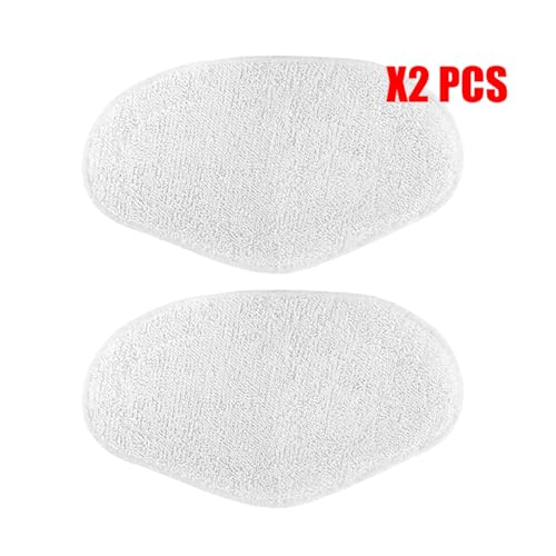 Rynplex Wischlappen Kit VAPORETTO Paeu0332 Dampfstaubsauger Mikrofaser-Wischlappen Ersatztuch Waschbares Wischmopp-Zubehör Dampfreiniger-Teile(2pcs) von Rynplex