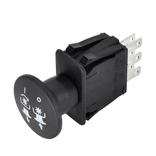 Rynplex Zapfwellenschalter kompatibel mit Bush Hog 50018299 Wright 52420003, for Dixie Chopper 6201-303, for Delta 6204-303, for Bunton PL7994 Kupplungsschalter Rynplex Zapfwellenschalter kompatibel mit Bush Hog 50018299 Wright 52420003, for Dixie Chopper 6201-303, for Delta 6204-303, for Bunton PL7994 Kupplungsschalter von Rynplex