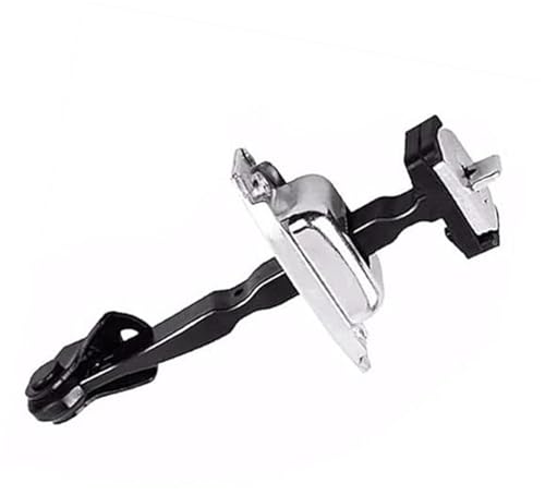 Rynplex for Toyota, for Highlander 2009-2019 2020 OEM: 686100R020 686300R010 Auto-Front-/Hintertür-Scharnierprüfer-Stopper-Scharnier-Reparatursatz Autotür-Fangband(BLACK Front 2015-2020) von Rynplex