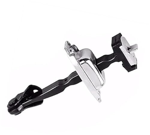Rynplex for Toyota, for Highlander 2009-2019 2020 OEM: 686100R020 686300R010 Auto-Front-/Hintertür-Scharnierprüfer-Stopper-Scharnier-Reparatursatz Autotür-Fangband(BLACK Rear 2015-2020) von Rynplex