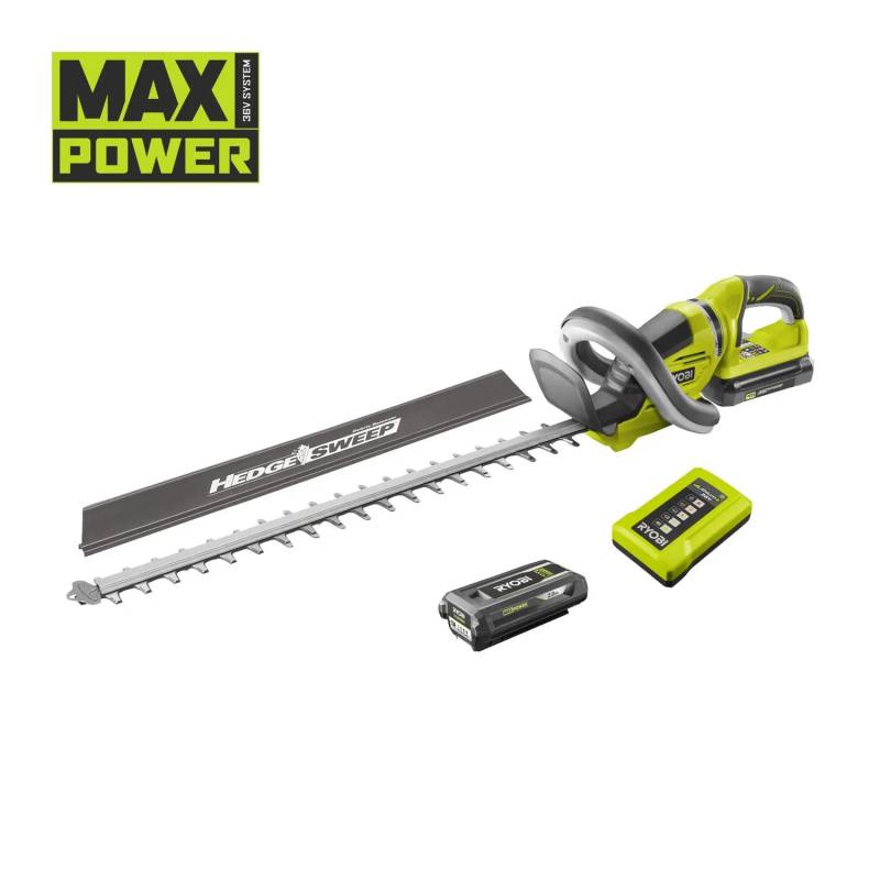 B-Ware Ryobi Akku Heckenschere 36 V Max Power Rht36 C61 R20 S 60cm 1x 2 Ah Akku Ladegerät von Ryobi