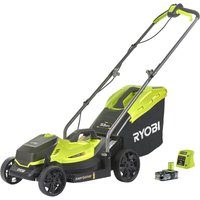 Ryobi OLM1833B Rasenmäher Akku 18V ONE+ 33cm 35Lt Mulchen 25-65mm Kit 2,5 Ah von Ryobi