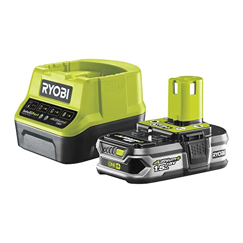 Ryobi rc18120 115 Pack Ladegerät 1 H + 1 Li-Ion Akku 18 V 1,5 Ah Ryobi rc18120 115 Pack Ladegerät 1 H + 1 Li-Ion Akku 18 V 1,5 Ah von RYOBI