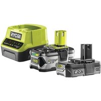 Ryobi RC18120-242 Batterie-Kit-Ladegerät 18V ONE+ (2,0 + 4,0) Ah von Ryobi
