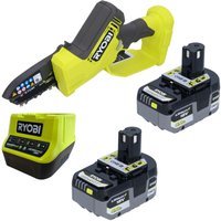 RY18PSX10A Akku Astsäge 18 v 10 cm Brushless + 2x Akku 5,0 Ah + Ladegerät - Ryobi von Ryobi