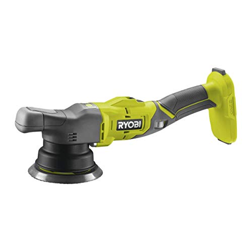 RYOBI 18 V ONE+ Akku-Exzenter-Polierer PRO R18P-0 (Polierteller 125 mm, Schwingkreisdurchmesser 8 mm, Schwingzahl 3000-7500 min⁻¹, ohne Akku und Ladegerät) von Ryobi