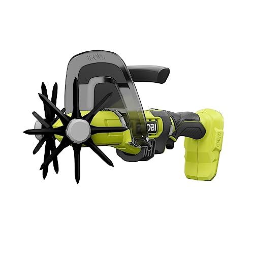 RYOBI 18 V ONE+ Akku-Kompakt-Kultivator RY18HCA-0 (5 cm Arbeitstiefe und 12 cm Arbeitsbreite, 5 cm Arbeitstiefe und 12 cm Arbeitsbreite, ohne Akku und Ladegerät) von Ryobi