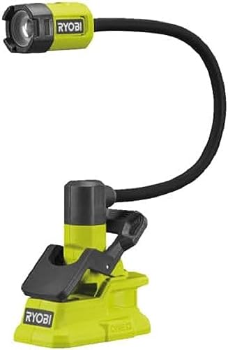 RYOBI 18 V ONE+ Akku-LED-Schreibtisch-Leuchte RLCF18-0 (90 mm Linsendurchmesser, max. Lumen 400, ohne Akku und Ladegerät) von Ryobi