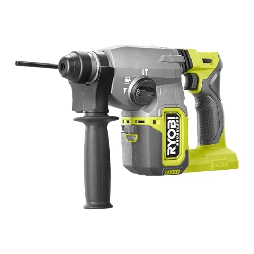 RYOBI 18 V ONE+ Brushless Akku-SDS-Bohrhammer RSDS18BL-0, max. Schlagenergie 2,5 J, SDS-Plus, G5 GripZone, LED-Beleuchtung, ohne Akku und Ladegerät RYOBI 18 V ONE+ Brushless Akku-SDS-Bohrhammer RSDS18BL-0, max. Schlagenergie 2,5 J, SDS-Plus, G5 GripZone, LED-Beleuchtung, ohne Akku und Ladegerät von RYOBI