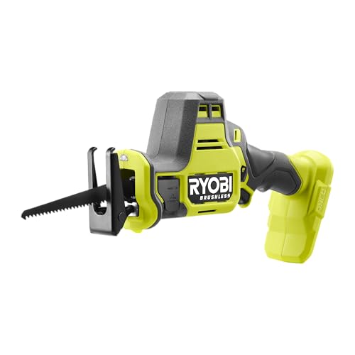 RYOBI 18 V ONE+ Brushless Akku-Säbelsäge, RRS18CBL-0, Compact, Hublänge 16 mm, ohne Akku und Ladegerät RYOBI 18 V ONE+ Brushless Akku-Säbelsäge, RRS18CBL-0, Compact, Hublänge 16 mm, ohne Akku und Ladegerät von RYOBI