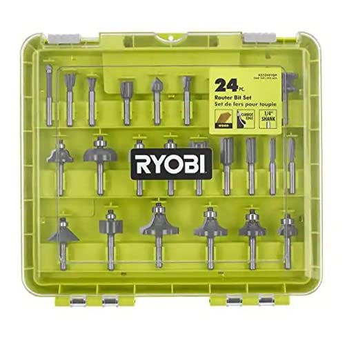 RYOBI 24-Piece Router Bit Set with CASE von RYOBI