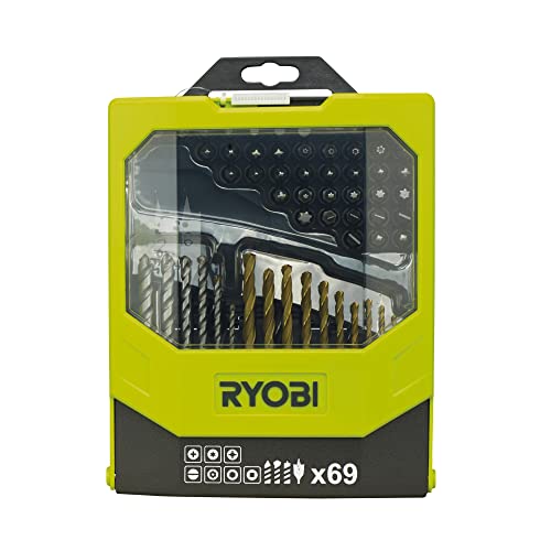 RYOBI 69-teiliges Zubehörset Bohren u. Schrauben RAK69MIX von RYOBI