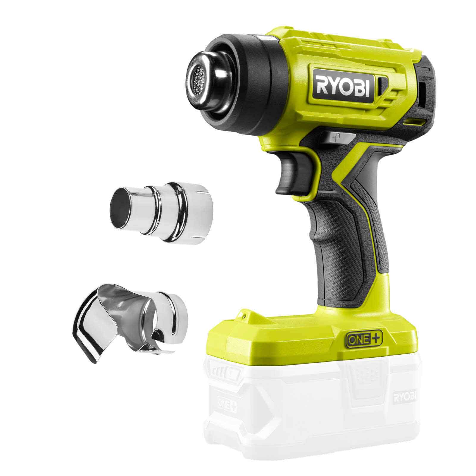 RYOBI Akku-Heißluftpistole R18HG-0 Heißluftföhn, Heißluftgebläse, bis 470°C, 18V von Ryobi