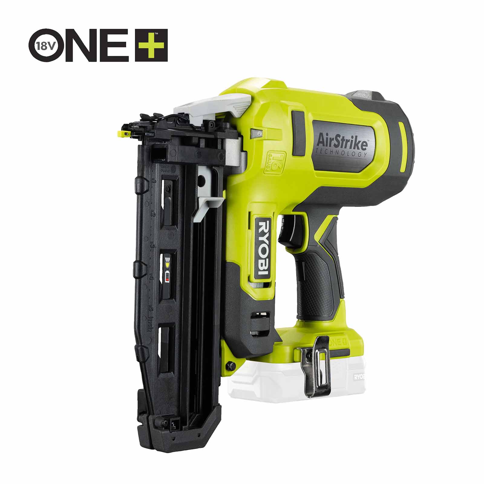 RYOBI Akku Nagler R16GN18-0 ONE+ 18V Nagelpistole für 19 - 64mm T-Nägel 1,6mm von Ryobi