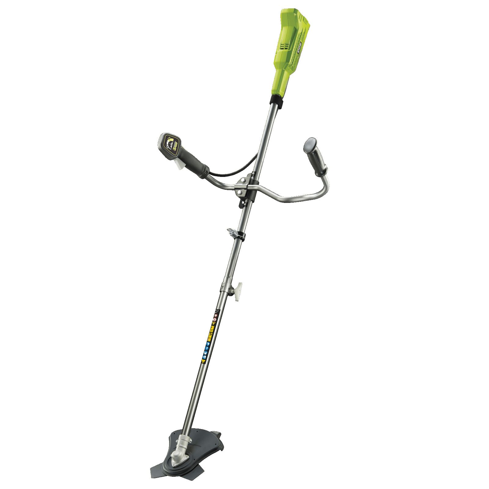 RYOBI Akku-Sense-Rasentrimmer 2-in-1 OBC1820B 18V, +Messer Fadenspule Tragegurt von Ryobi