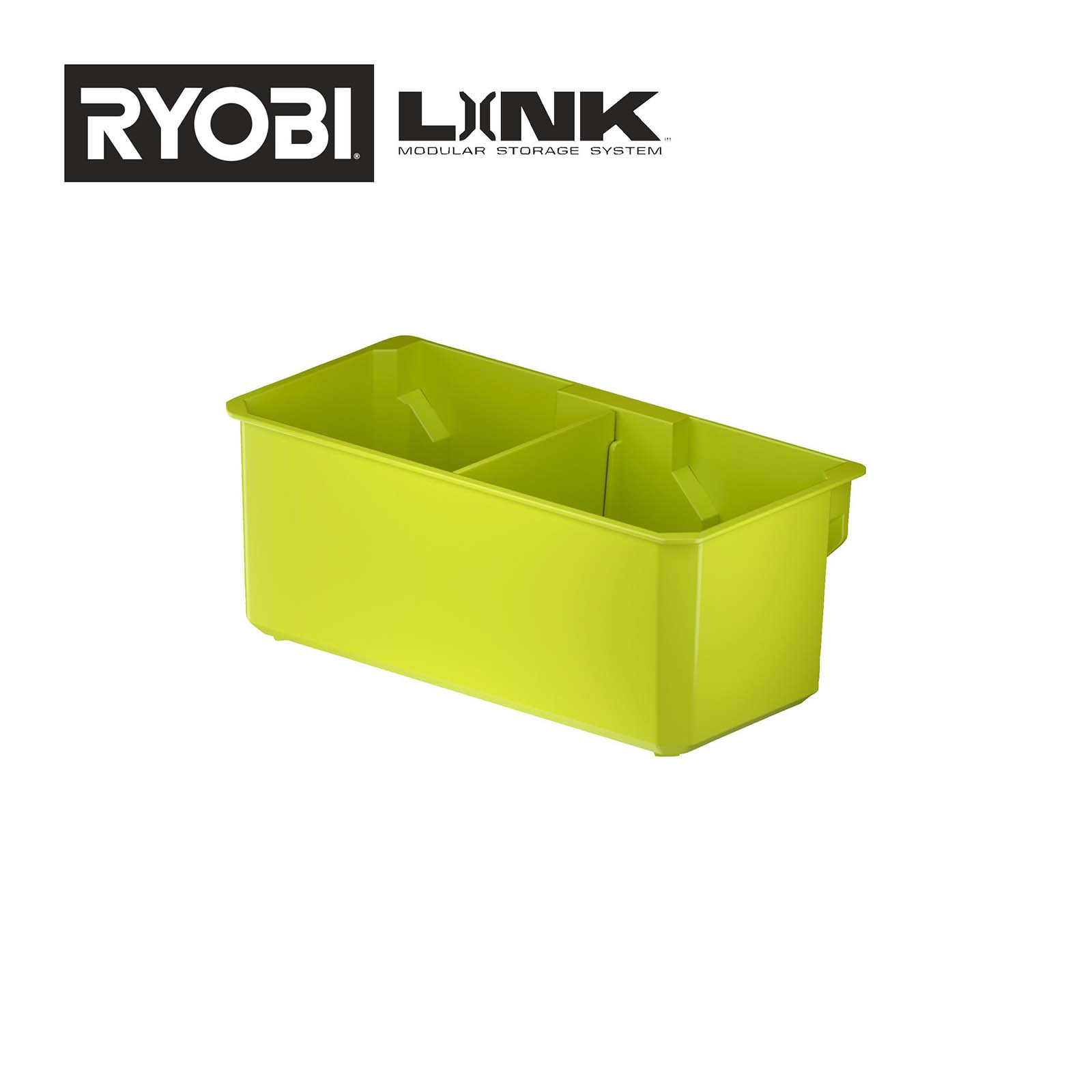 RYOBI Kleinteileorganizer doppelt LINK RSL812 Ordnungssystem Kunststofforganizer von Ryobi