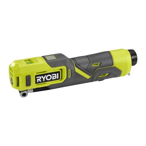 RYOBI 4 V USB-Lithium Akku-Luftpumpe RI4-0, bis zu 6,9 bar Luftdruck, zum Aufpumpen von Fahrradreifen und Sportbällen, ohne Akku und Ladekabel von RYOBI