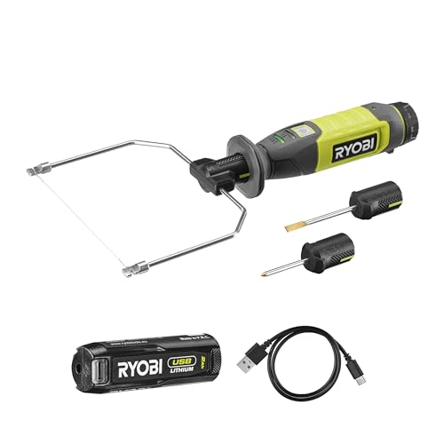 RYOBI RHC4-120G Heißschneider für Polystyrol, wiederaufladbar, mit 4 V Akku von Ryobi