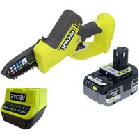 RYOBI RY18PSX10A Akku Astsäge 18 V 10 cm Brushless + 1x Akku 5,0 Ah + Ladegerät von Ryobi