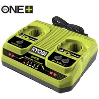 Ryobi 18 V ONE+ Akku-Ladegerät, Duo im Karton von Ryobi